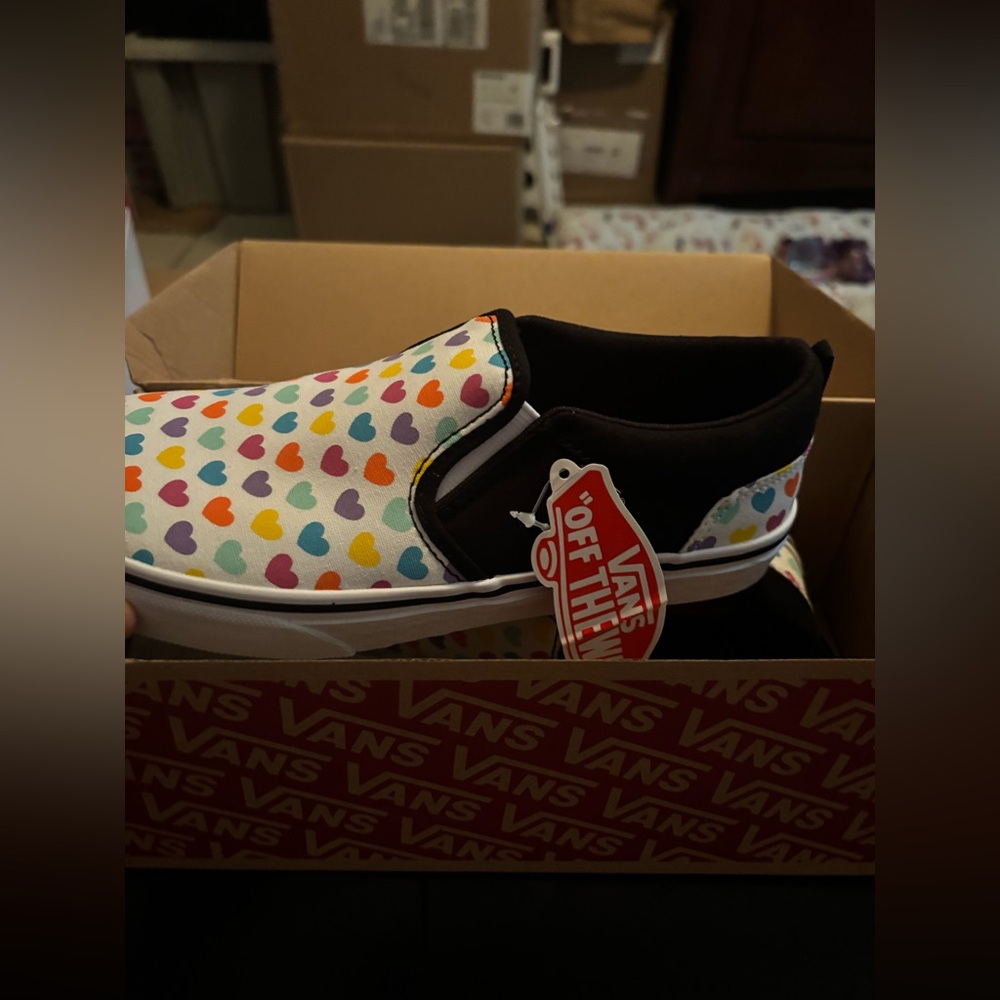Vans Black Sneakers Classic Slip-On/ girls